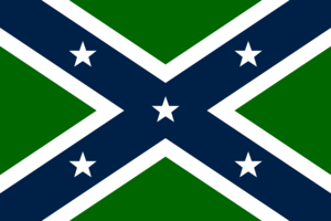 Flag of the Mulgarian Republic circa 1880